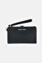 محفظة نسائية ذات سحاب مزدوج من جيت سيت ترافل، باللون الأسود
