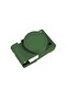 Protective case for Sony Cybershot DSC-RX100M7 camera - made of silicone, black, provides extra protection for camera lens - green