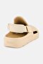 Men Shibui Mule Velcro Closure Sandals, Toasted Almond - 3