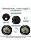 Black Mini Digital Indoor Thermometer & Hygrometer Set, LCD Temperature & Humidity Gauge for Nursery & Pets - 4