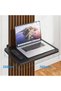 Mobile TV Stand Cart for 32–65 Inch LED LCD OLED QLED TVs, Height Adjustable Rolling Floor TV Stand with AV Shelf, Heavy-Duty Steel, Lockable Casters, Max VESA 400x400. - 8
