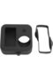 Silicone camera housing, soft protective case with lens cap, and adjustable camera body strap. - 4