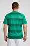 Men Sportswear Fit Short Sleeve Training Jersey, Green - 3
