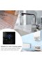 Digital LCD room thermostat, wall-mounted thermostat, recessed installation, underfloor heating, indoor thermometer - 2
