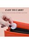 10-piece mini packaging box, round packaging box, plastic packaging box, portable pill box, multifunctional transparent packaging box - 2