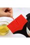 3-Piece Silicone BBQ Basting & Pastry Brush Set (black & red, 25x10cm), heat-resistant oil brushes. - 2