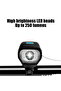 Front-mounted bicycle light with high-powered speaker, high-intensity flashlight for nighttime riding, cycling commuting safety equipment - 5