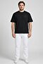 Men Crew Neck Graphic Print Short Sleeve T-Shirt, Black - 5