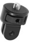 1/4-inch aluminum screw quick-release camera bracket adapter for GoPro 13/12 tripods and accessories, aluminum camera cage (black).