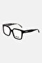 Women VJC006 Square Eyeglasses, Black - 3