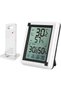 Indoor/Outdoor Digital Thermometer and Hygrometer, Mini Weather Station, Wireless Digital Thermometer and Hygrometer