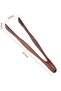1-Piece Long Wooden BBQ Grilling Tongs, Eco-Friendly Bamboo Serving Toast Tongs Reusable Food Clamps for Home Kitchen - 4