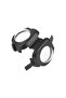 Lens cap for PU975 panoramic cameras, transparent lens protector, compatible with Insta360 X4 camera accessories. - 3