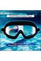 Premium swimming goggles - large polarized swimming goggles with a large frame, anti-fog, anti-UV and clear lenses for men, women, adults and youth - 4