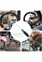 Bicycle spoke nip wrench, 5-in-1 multi-tool with interchangeable accessories, spoke nip wrench, bicycle multi-tool with ergonomic handle. - 4