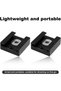 Two sets of cold shoe mounts, made of aluminum alloy, equipped with 6.35mm screws and hex keys, for SLR camera mounting, flash, LED light, monitor... - 3