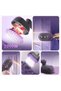 Mini steam iron, 1000 W, foldable portable travel iron, ceramic non-stick sole, 20 second quick heat-up, small iron, steam for home and on the go - 5