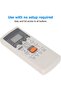 Air conditioner remote control, for Fujitsu AR JE5, AR JE4, AR JE6, and AR PV1 air conditioners, for air conditioner remote controls. - 2