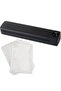 Vacuum sealing machine, black, 90 watts, with 30 cm vacuum bag. - 2