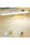 Dimmable LED desk lamp with remote control, 5 color temperatures, magnetic design, dual power supply (battery and USB), eye-friendly desk lamp. - 2