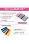 Resistance Bands Set, premium fitness bands for glute, hip, and full-body training with multiple levels. - 4