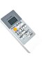 Replacement remote control for Mitsubishi air conditioners MSZ - HR35VF - E2, MSZ - HR42VF - HR50VF - HR60VF - HR71VF - HR25VF - ER2, MSZ - ER2