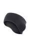Sports headband for jogging, hiking, and cycling; sports headband with earmuffs (grey)