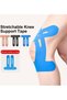 20-pack of kinesiology knee patches, pre-cut knee patches, breathable sports patches, elastic sports patches, suitable for running, hiking, cycling. - 2