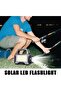 Rechargeable LED Camping Flashlight Portable Solar Powered Emergency Light Work Light for Camping Hiking - 5