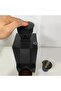 Blowing Bean Bin Handheld Coffee Grinder Single Dose Hopper with Silicone Bellows Cleaning Tool - Universal Aluminum Alloy for Eureka Mignon (Black) - 4