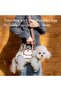 Beige Size S Crossbody Breathable Small Dog Pet Carrier Bag - 3