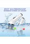 Electric cleaning brush, electric rotating cleaning brush, equipped with 9 cordless heads, rotating brush for bathroom and kitchen cleaning. - 3