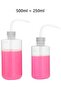 Plastic squeeze bottles set of 2 - 250 ml and 500 ml for laboratory and plants - 3
