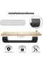 Cabinet handles, furniture handles, kitchen handles, drawer handles, bar handles, 10 black stainless steel handles, 128mm - 6