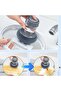6x Dish Brush with Soap Dispenser and Holder - Kitchen Brush for Dishes and Pans - 2