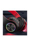 Foldable high-fidelity stereo smart wireless headphones, suitable for home and office use, black. - 4