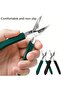 High-Precision Heavy-Duty Stainless Steel Ingrown Nail Clipper with 25-Degree Angled Blade (Black, Splash-Proof) - 2