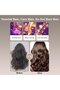 Automatic curling iron, 4 temperature settings, 2.5cm large barrel, Ceramic curling iron, Wave curling iron, Gold, Rotary curling comb, Anti-scalding - 2