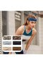 Women's headbands 6-piece set - Retro Bohemian style - Wide elastic sports headbands - 2