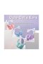 Cute cat gradient wireless earphones with LED lights, microphone, stereo sound for children, mobile phone music and games, purple. - 2