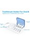 Toothbrush holder for Oral-B electric toothbrush handles, holds 4 brush heads. - 2