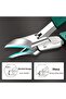 High-Precision Heavy-Duty Stainless Steel Ingrown Nail Clipper with 25-Degree Angled Blade (Black, Splash-Proof) - 5