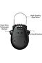 Three-digit combination steel cable lock - adjustable and secure - 4