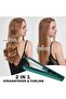 Mini Portable USB Electric Hair Straightener & Curling Iron Styler - 4