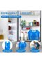 4 Collapsible Water Bags - Emergency Water Tank Kit - Water Tank - Plastic Bucket - Water Bucket - Water Tank with Faucet - 5L and 10L Water Buckets - 4