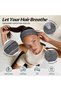 6-pack of women's sports headbands, 5cm, with anti-slip straps, breathable sweatbands suitable for running, training, exercise, and yoga. - 2