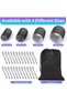 Curling irons - 24 hair rollers (6 jumbo, 6 large, 6 medium, 6 small) and 24 clips for all hair lengths (red-pink) - 2