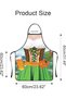 Suitable for women cooking at Oktoberfest in Munich, fun barbecue apron, unique and personalized, full of fun, close-fitting and waterproof. - 2