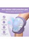 Purple 8.2x12.4x9 cm Children Roller Skate Protective Gear Set - 2