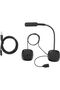Bluetooth motorcycle helmet headset with automatic answer function - black